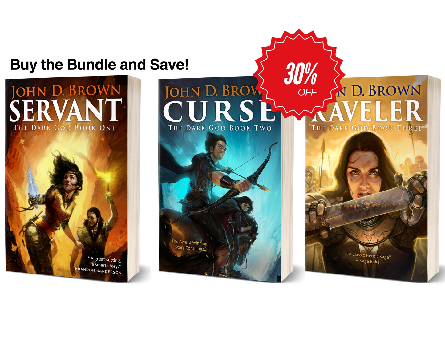 The Dark God Series Bundle (Paperback)